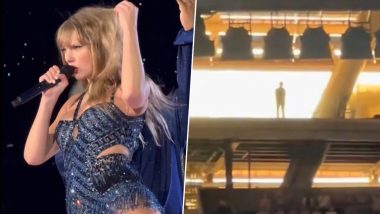 Video of Mysterious Figure Spotted at Taylor Swift’s Eras Tour in Madrid Goes Viral – WATCH