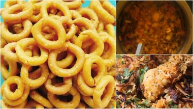 Telangana Cuisine for Telangana Formation Day 2024: Pachi Pulusu, Hyderabadi Biryani and Chegodilu – Dishes From Telangana To Celebrate the Day