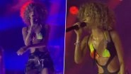 Singer Tyla Rocks &lsquo;Water&rsquo; Performance at Spotify Beach in Cannes Despite Nail Glue Mishap (Watch Video)