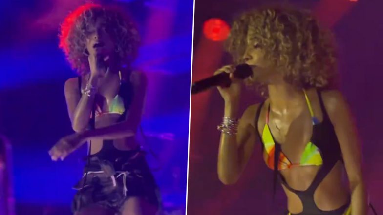 Despite nail glue mishap, singer Tyla rocks her “Water” performance at Spotify Beach in Cannes (watch video)