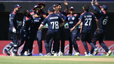 USA Cricket Team Creates History, Qualifies for Super Eight of T20 World Cup 2024 After Match Against Ireland Abandoned