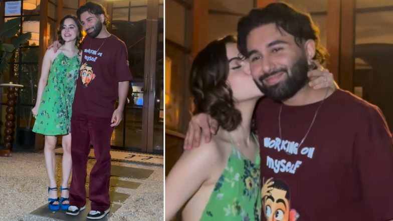 Uorfi Javed Kisses Orry! Paparazzi Asks Orhan Awatramani About Marrying the Influencer and His Response Will Leave You Surprised (Watch Video)