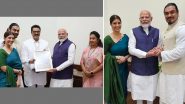 Varalaxmi Sarathkumar Meets Pm Narendra Modi! Actress And Her Fiancé 