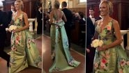 This Mother-of-the-Bride&rsquo;s Green Dress Has the Internet Divided! Netizens Call It the Ultimate Fashion Moment (See Pictures)