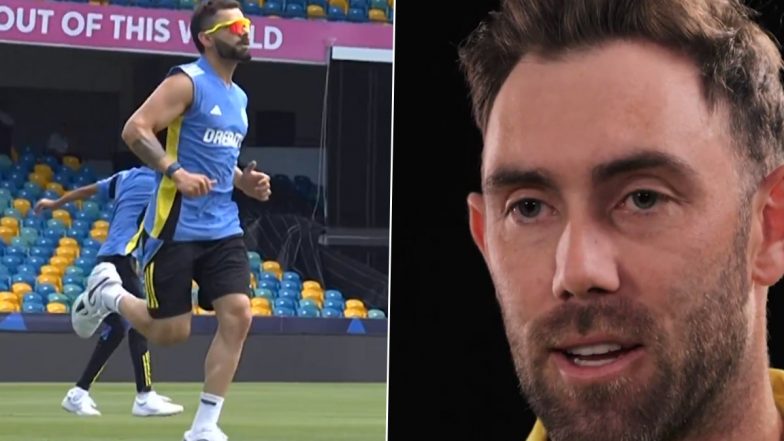 Mitchell Marsh, Pat Cummins and Glenn Maxwell Praise Virat Kohli, Video Goes Viral Ahead of IND vs AUS ICC T20 World Cup 2024 Super 8 Match