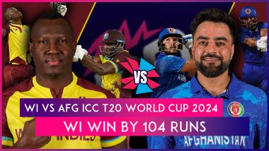 WI Vs AFG ICC T20 World Cup 2024 Stat Highlights: Nicholas Pooran And Obed Mccoy Help West Indies Beat Afghanistan By 104 Runs