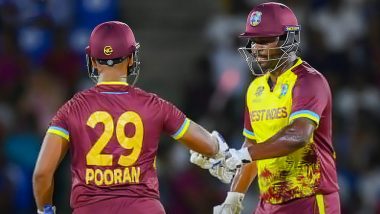 West Indies Beat Afghanistan by 104 Runs in ICC T20 World Cup 2024; Nicholas Pooran, Obed McCoy Shine As Windies Register Fourth Consecutive Win