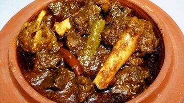 Champaran Mutton Recipe: Know Handi Meat History, Significance and Origin to Enjoy the Flavourful One-Pot Cuisine From Bihar (Watch Video)