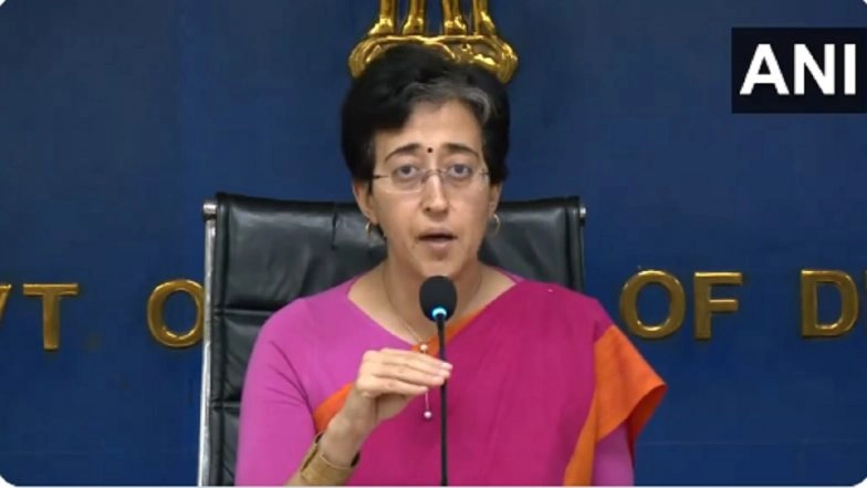 Delhi Water Crisis: Atishi Writes to LG VK Saxena Over Water Crisis, Accuses Senior Officials of Colluding With Tanker Mafia