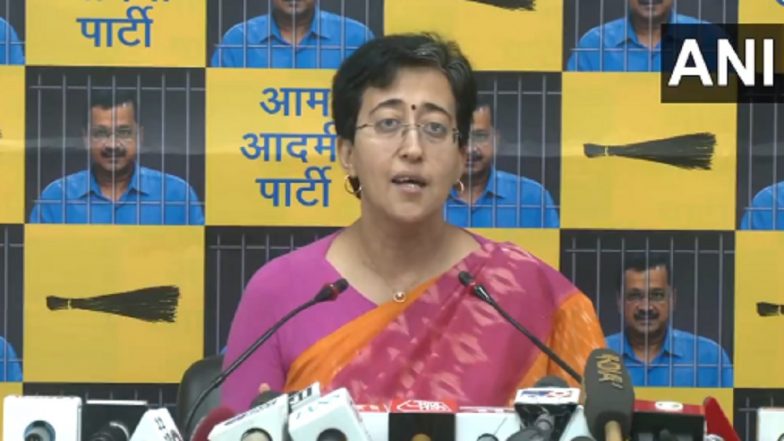 Delhi Minister Atishi Writes to PM Narendra Modi Over Water Scarcity Issue in National Capital, Warns of Indefinite Strike From June 21 (Watch Video)