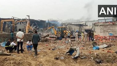 Haryana Factory Blast: Two Killed in Explosion at Fireball Manufacturing Unit in Daulatabad Industrial Area of Gurugram (Watch Video)