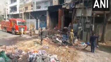 Delhi Factory Blast: Three Killed, Six Injured As Fire Breaks Out in Food Processing Unit in Narela Industrial Area (Watch Videos)