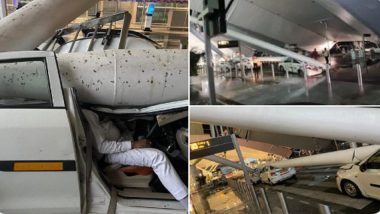Delhi Airport Roof Collapse: Amid Blame Game Over Delhi Airport Canopy Collapse, BJP Shares ‘Proof’ of 2009 Construction (Watch Video)