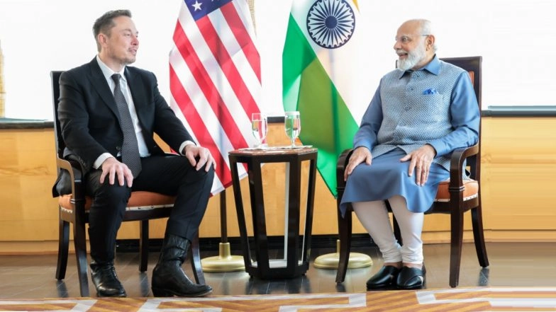 Looking Forward to Doing ‘Exciting Work’ in India, Says Elon Musk As He Congratulates PM Narendra Modi on His Lok Sabha Election Win
