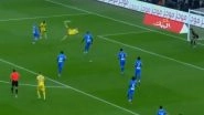 Unlucky! Cristiano Ronaldo&rsquo;s Spectacular Bicycle Kick Hits the Post During Al-Hilal vs Al-Nassr King Cup of Champions 2024 Match (Watch Video)