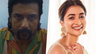 Suriya Sivakumar Starts Shooting for Karthik Subbaraj’s High-Octane Project With Pooja Hegde (Watch Video)