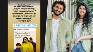 Arjun Kapoor’s Emotional Response to Sister Anshula Kapoor As She Opens Up About Losing Their Mother Mona Kapoor