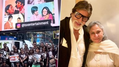 Amitabh Bachchan Reacts to Fan’s Special Gesture on His 51st Wedding Anniversary With Jaya Bachchan (Watch Video)