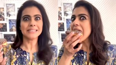 Kajol Celebrates World Donut Day With Sweet Treats; Actress Writes 'Kya Karun Haye Kuch Kuch Hota Hai' (Watch Video)