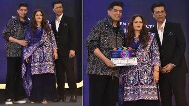 Karan Johar, Manish Malhotra Launch Usha Kakade’s Production House, Announce First Marathi Film  Vicky - Full Of Love (Watch Video)