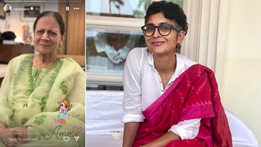 Kiran Rao Shares Sweet Birthday Wish for Aamir Khan's Mother Zeenat Hussain (View Pic)