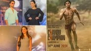 Chandu Champion: Tiger Shroff, Ananya Panday, Vidya Balan, and More Stars Attend Kartik Aaryan&rsquo;s Film Screening (Watch Videos)
