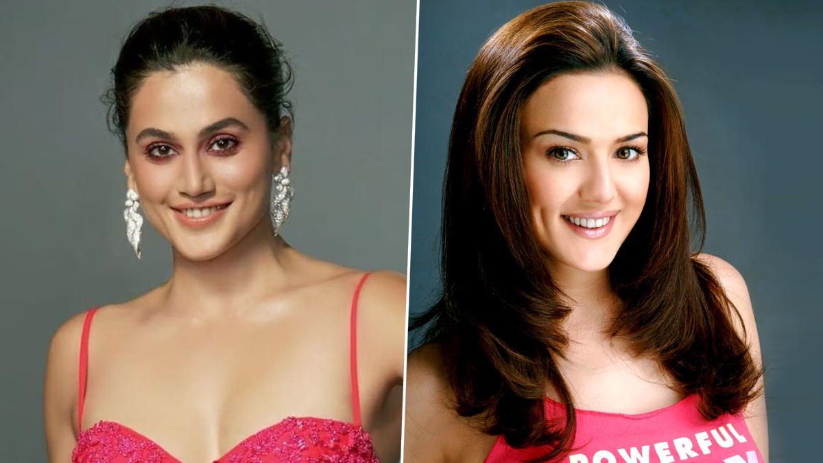 Did You Know Taapsee Pannu Entered Bollywood Because She Resembled Preity  Zinta? | 🎥 LatestLY