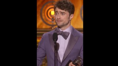 Daniel Radcliffe Delivers Emotional Speech After Winning First Tony Award for Merrily We Roll Along (Watch Video)