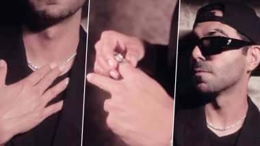 Aparshakti Khurana Rocks Formal Look With Dazzling Diamonds; Actor Says ‘Why Should Diamonds Be Only a Girls Best Friend’ (Watch Video)