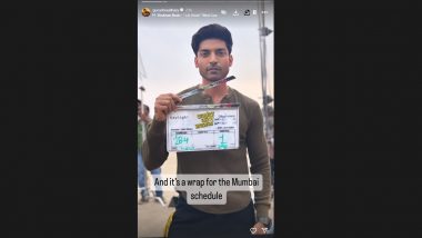 Commander Karan Saxena: Gurmeet Choudhary Wraps Up Mumbai Shooting Schedule for Upcoming Disney+ Hotstar Series; Actor Says ‘It’s Been Unforgettable’ (View Pic)