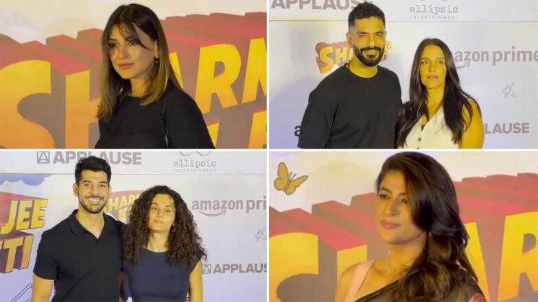 Taapsee Pannu, Sonali Bendre, Neha Dhupia Attend Screening of Tahira Kashyap's 'Sharmajee Ki Beti'