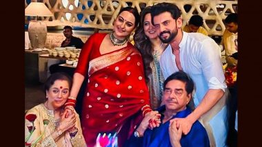 Shatrughan Sinha Hospitalised? Sonakshi Sinha and Zaheer Iqbal Spotted Leaving Mumbai’s Kokilaben Hospital (Watch Video)