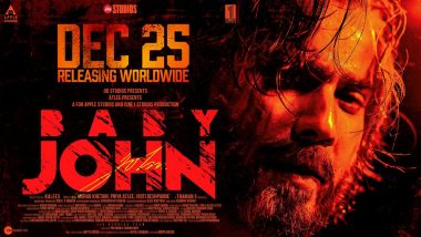 ‘Baby John’ New Poster: Varun Dhawan’s Intense Look Revealed With Long Hair and Full Beard (View Pic)