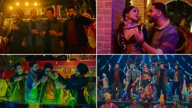 ‘Wild Wild Punjab’ Song ‘Husn Irani’: Varun Sharma, Sunny Singh and Jassie Gill Show Their Electrifying Dance Moves in This Punjabi Wedding Anthem Sung by Guru Randhawa (Watch Video)