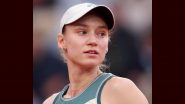 Elena Rybakina vs Elise Mertens, French Open 2024 Free Live Streaming Online: How to Watch Live TV Telecast of Roland Garros Women’s Singles Tennis Match?