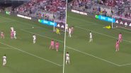Lionel Messi Goal Video: Watch Inter Miami Star Score Following Assist from Jordi Alba Against St Louis City SC in MLS 2024