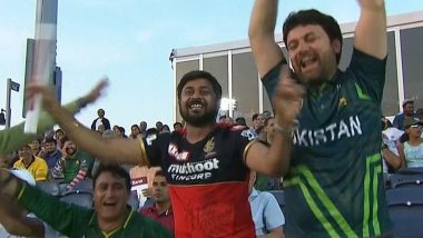 RCB Fan Spotted in Stands During USA vs Canada T20 World Cup 2024 Match, Pic Goes Viral