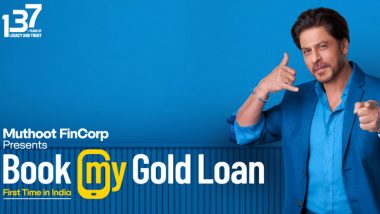 Muthoot FinCorp Limited Launches ‘Book My Gold Loan’ Campaign With Bollywood Superstar Shah Rukh Khan