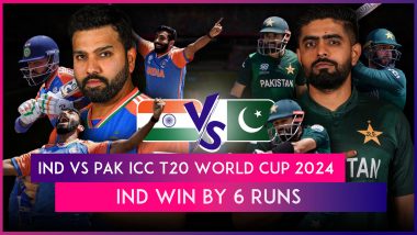 IND vs PAK ICC T20 World Cup 2024 Stat Highlights: Jasprit Bumrah, Bowlers, Rishabh Pant Help India Win Low-Scoring Thriller