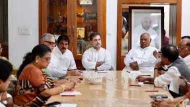 Leaders of INDIA Bloc Meet at Kharge's Residence, to Give Notice on NEET Issue in Parliament