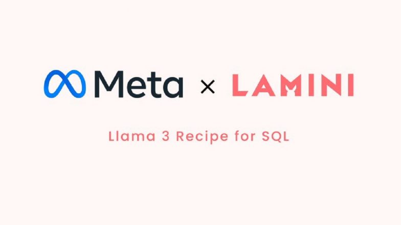 Meta and Lamini AI Partner To Bring Code Recipes for Finetuning Factual LLMs, Build Powerful Applications With Llama 3