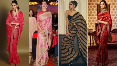 Kalki 2898 AD Actress Deepika Padukone Loves Her Sabyasachi Sarees; 7 Designs to Steal!