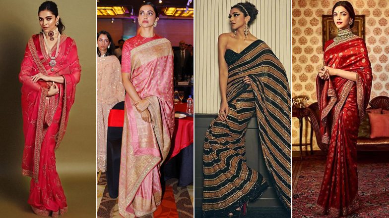 Kalki 2898 AD Actress Deepika Padukone Loves Her Sabyasachi Sarees; 7 Designs to Steal!