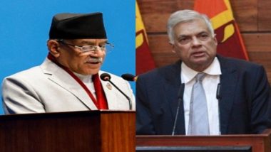 PM Modi Swearing-In Ceremony: Nepal PM Pushpa Kamal Dahal, Sri Lankan President Ranil Wickremesinghe to Arrive on June 9 for Narendra Modi’s Oath-Taking Ceremony