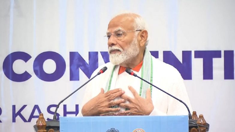 International Yoga Day 2024: World Sees Yoga As Powerful Agent for Global Good, Says PM Narendra Modi at Yoga Day Event in Srinagar’s SKICC (Watch Video)