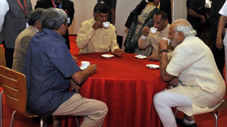 Andhra Pradesh CM N Chandrababu Naidu Thanks PM Narendra Modi for ...