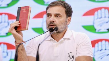 Rahul Gandhi Condemns Killing of Tamil Nadu BSP Chief K Armstrong, Says ‘Deeply Shocked by the Brutal Murder, Confident That State Govt Will Ensure Culprits Brought to Justice’