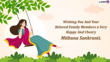 Mithuna Sankranti 2024 Wishes and Raja Parba Messages: Share These Raja Sankranti Greetings, HD Images and Wallpapers on the 2nd Day of Odisha Festival