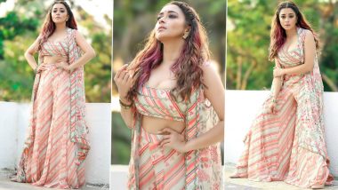 Tina Datta Nails Boho Fashion Trend in Indo-Western Outfit, See Pictures of the Bigg Boss 16 Star