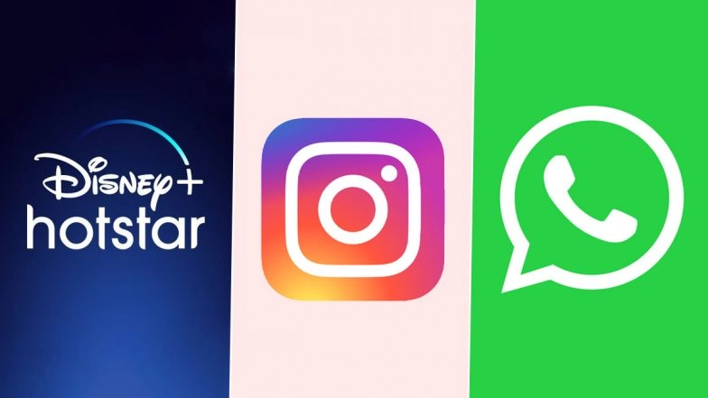 Google Play Store Top Free Apps List: Disney+ Hotstar, Instagram, WhatsApp Messenger, Facebook and Telegram Among the Most Downloaded Play Store Apps This Week